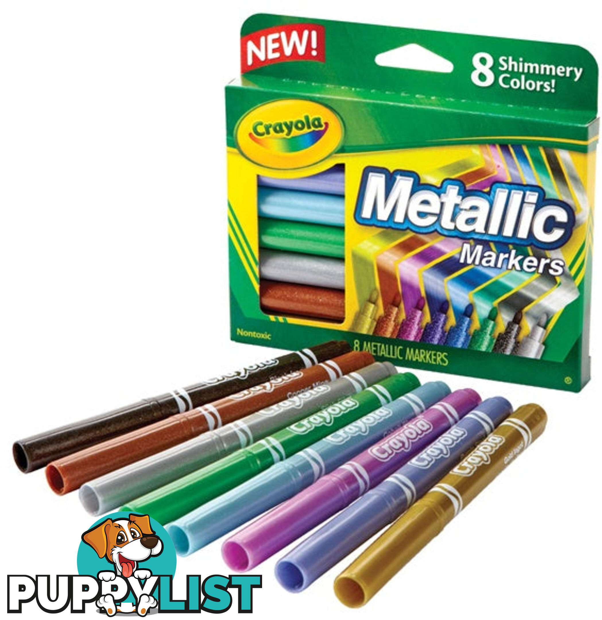 Crayola Metallic Markers 8 Pack - Bs588628 - 071662286286