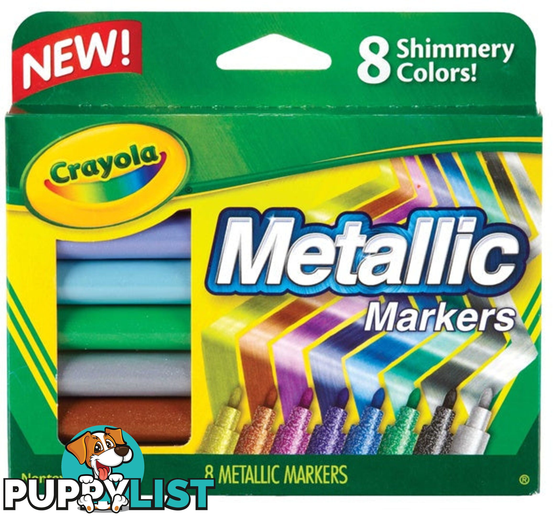 Crayola Metallic Markers 8 Pack - Bs588628 - 071662286286