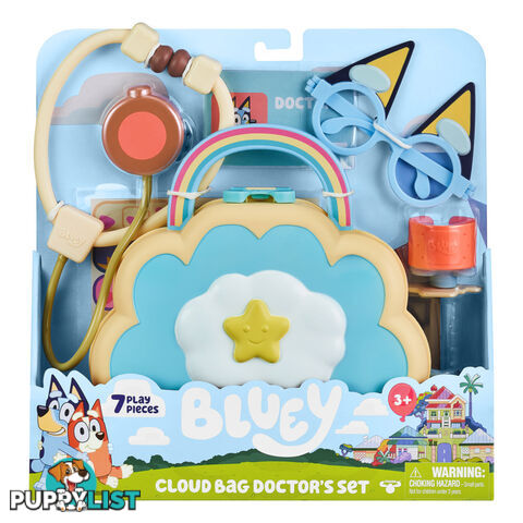 Bluey Cloud Bag Doctor Set - Mj13095 - 630996130957