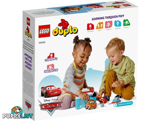 LEGO 10996 Lightning McQueen & Mater's Car Wash Fun - Duplo - 5702017417790