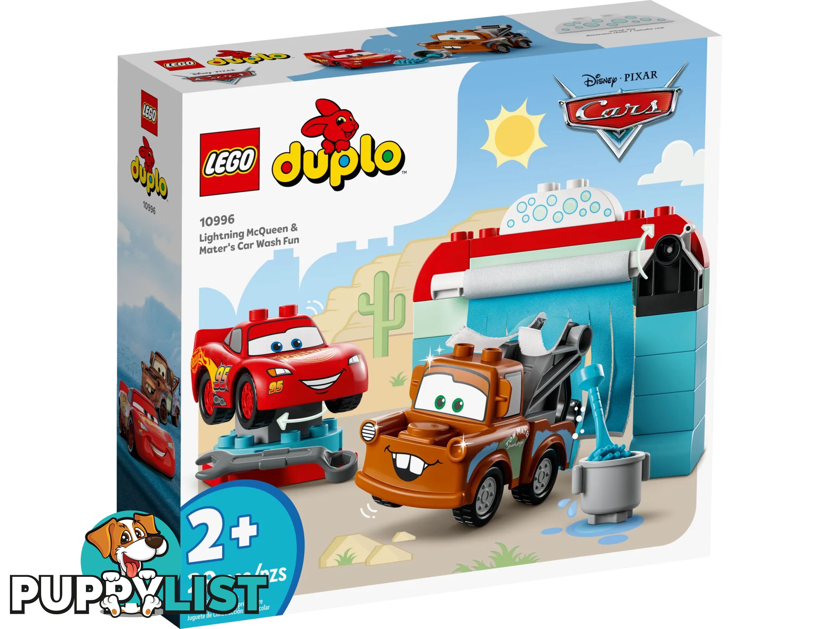 LEGO 10996 Lightning McQueen & Mater's Car Wash Fun - Duplo - 5702017417790