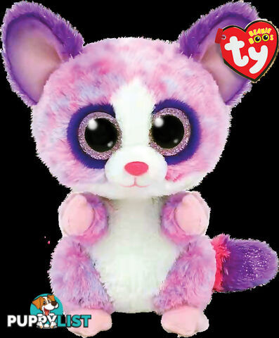 Ty - Beanie Boos - Becca Pink Bush Baby Small 15cm - Bg36395 - 008421363957