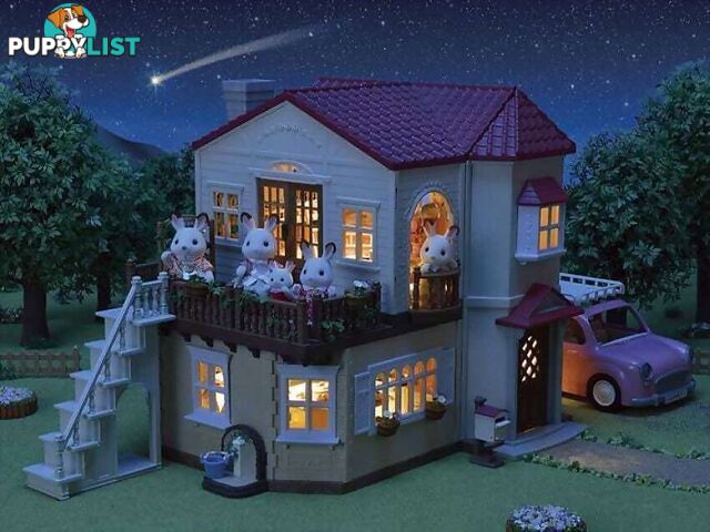 Sylvanian Families - Red Roof Country Home -secret Attic Playroom - Mdsf5727 - 5054131057278