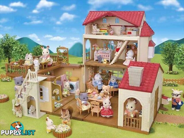 Sylvanian Families - Red Roof Country Home -secret Attic Playroom - Mdsf5727 - 5054131057278