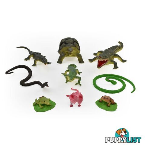 Reptile World 9 Piece Animal Set Art64268 - 5018621210475