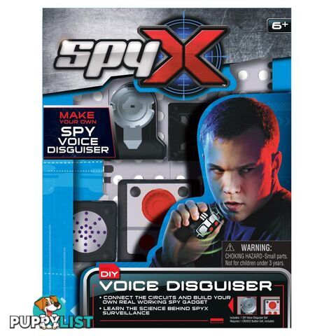 SpyX Diy Spy Gadgets Voice Disguiser Gdatm10755 - 840685107553