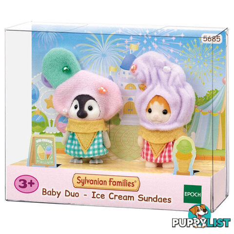 Sylvanian Families - Baby Duo - Ice Cream Sundaes - Mdsf5685 - 5054131056851