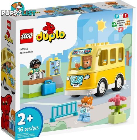 LEGO 10988 The Bus Ride - Duplo - 5702017416243