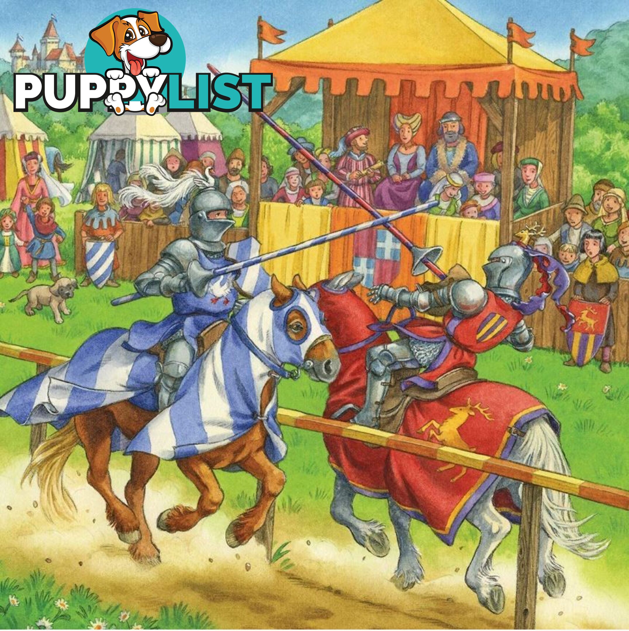 Ravensburger - Life Of The Knight Jigsaw Puzzle 3 X 49pc - Mdrb05150 - 4005556051502