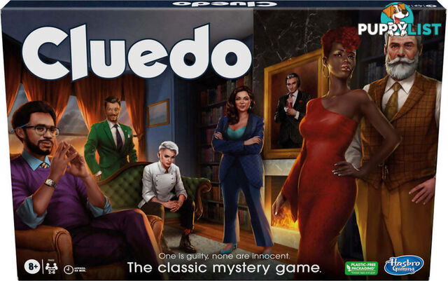 Cluedo Classic Refresh Game - Hasbro - Hbf64202842 - 195166234861