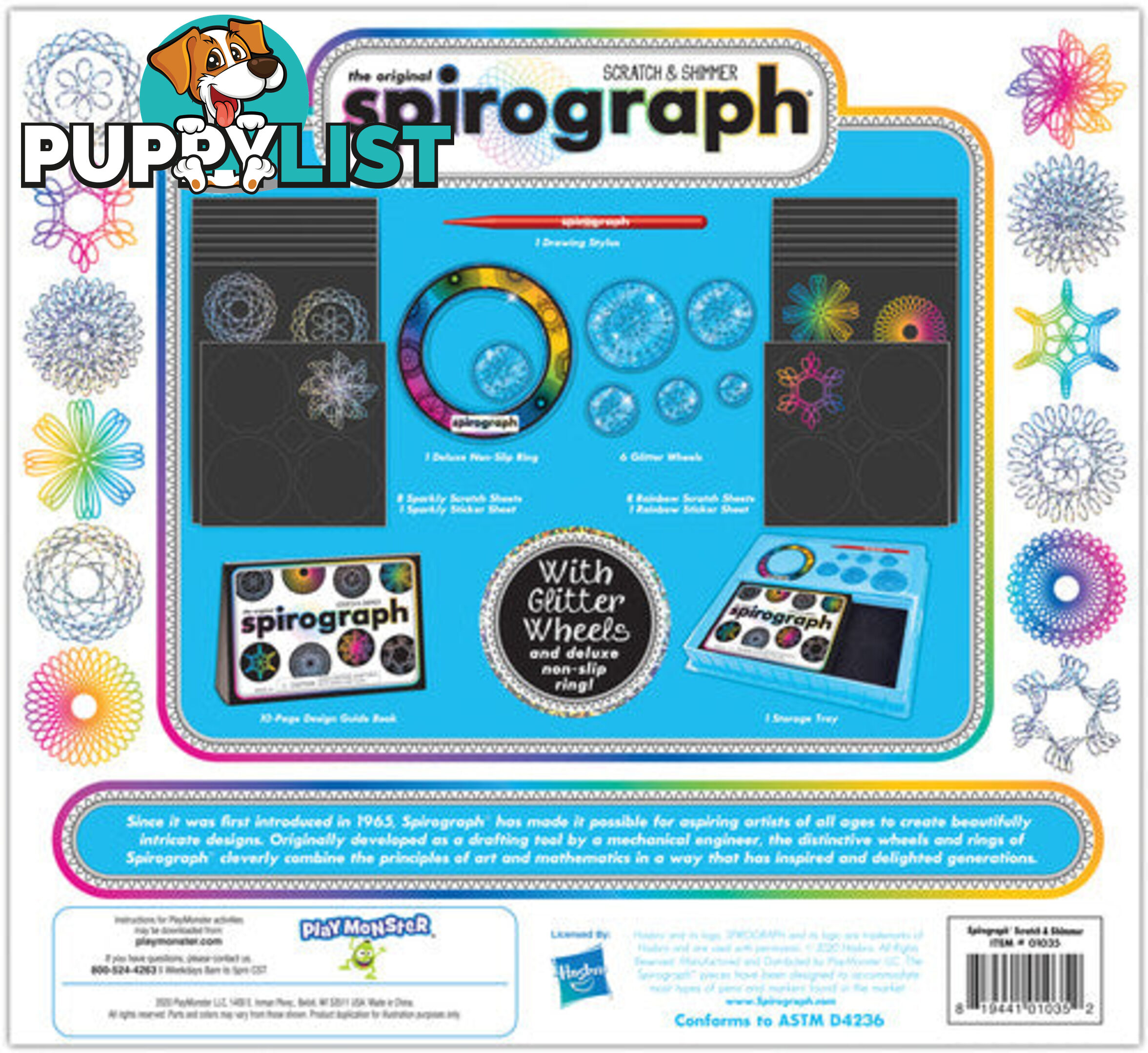 Spirograph Scratch & Shimmer - Mr015099 - 819441010352