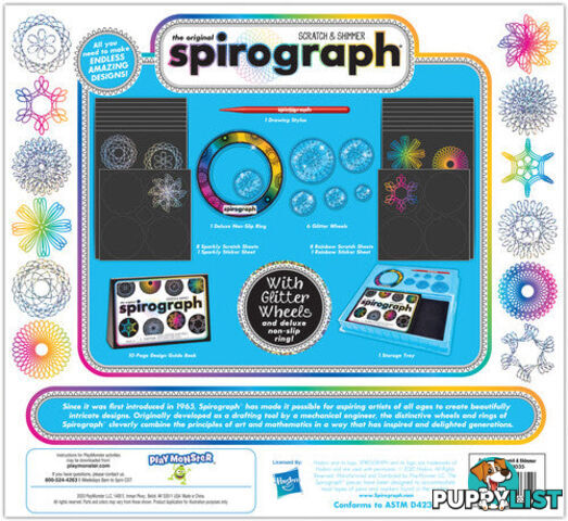 Spirograph Scratch & Shimmer - Mr015099 - 819441010352