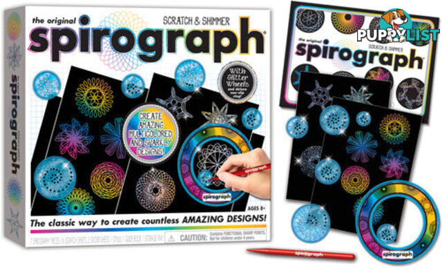 Spirograph Scratch & Shimmer - Mr015099 - 819441010352