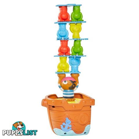 Tomy - Pile Up Pirates Game - Tomy - Lct72868 - 5011666728684