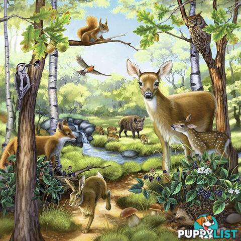 Ravensburger - Forest Zoo & Pets Jigsaw Puzzle 3 X 49pc - Mdrb092659 - 4005556092659