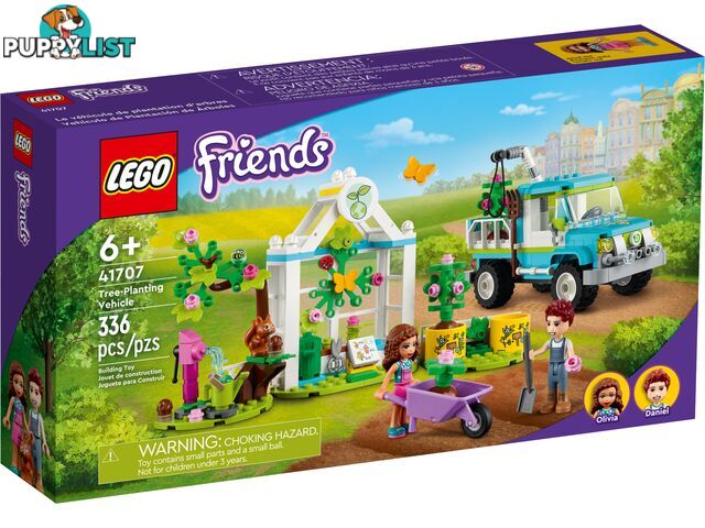 LEGO 41707 Tree-Planting Vehicle - Friends - 5702017155081