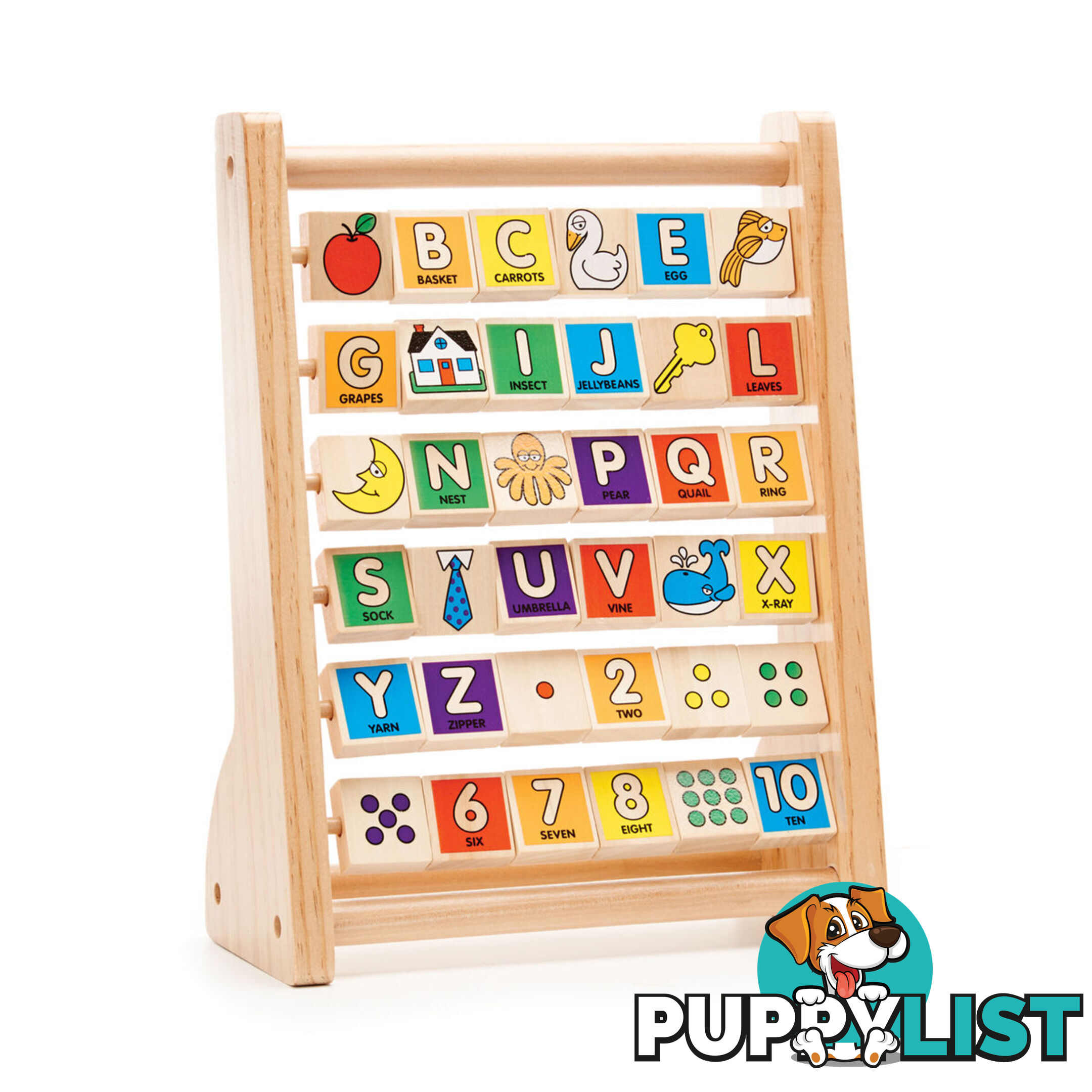 Melissa & Doug - Abc-123 Abacus  Mdmnd 9273 - 000772092739