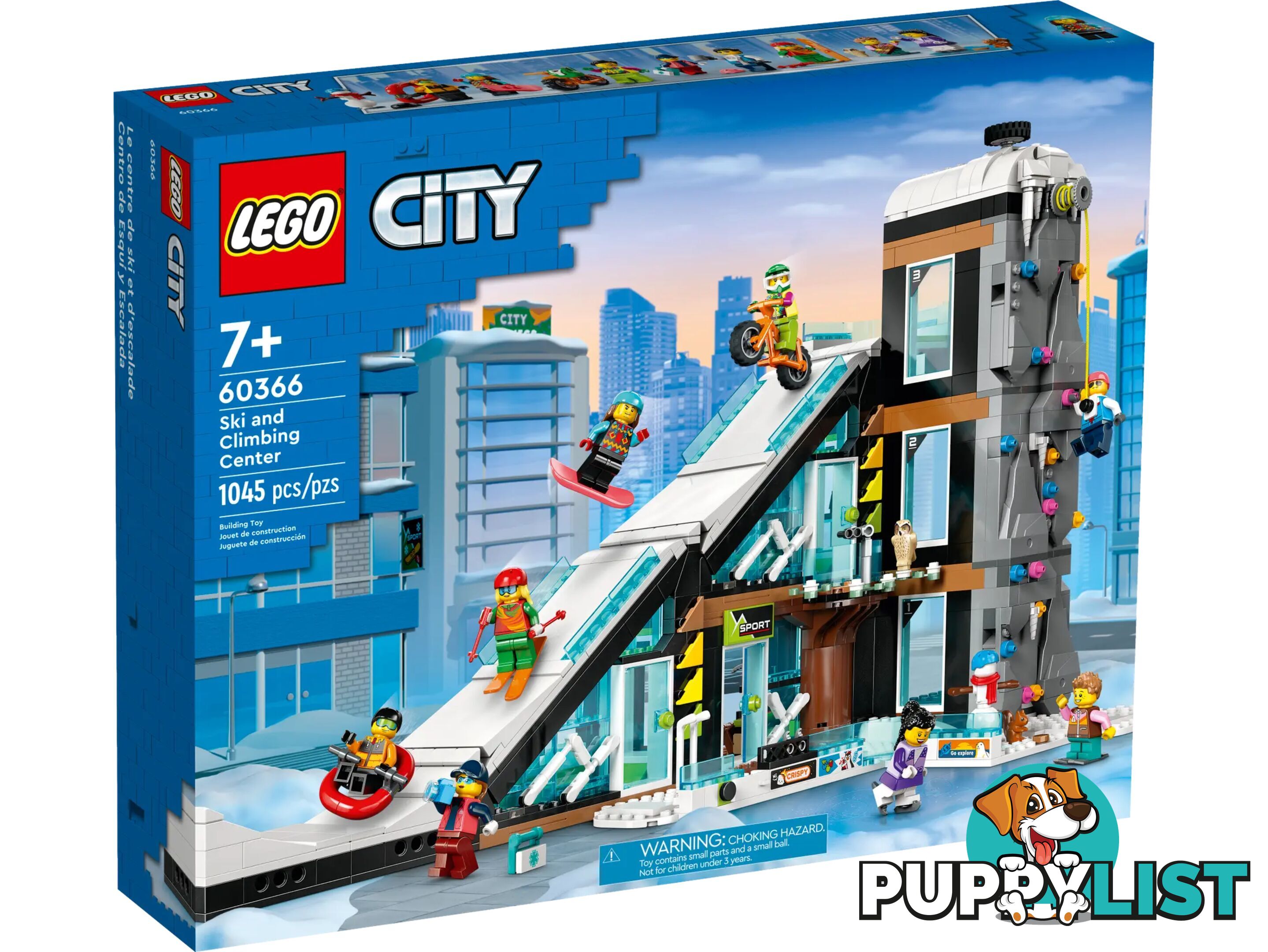 LEGO 60366 Ski and Climbing Center - City - 5702017415666