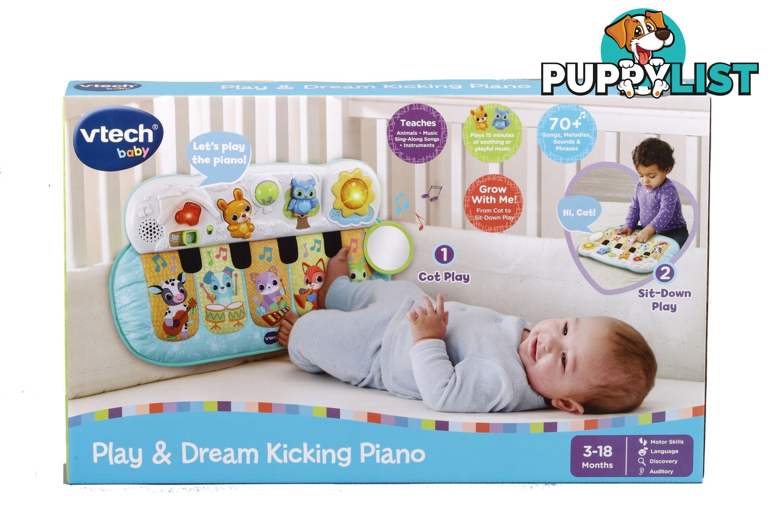 Vtech - Play & Dream Kicking Piano - Tn80158163006 - 3417761581636