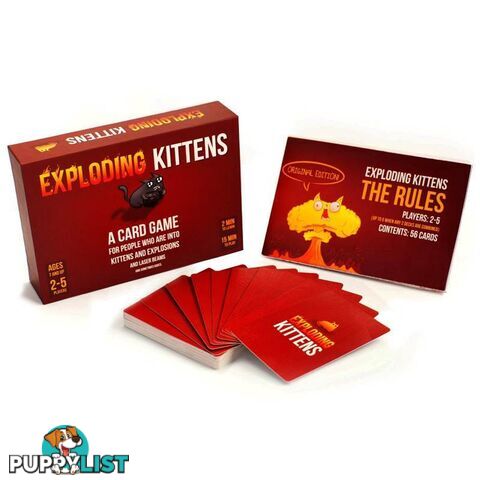 Exploding Kittens Card Game Vr85213100602 - 852131006020