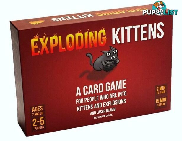 Exploding Kittens Card Game Vr85213100602 - 852131006020