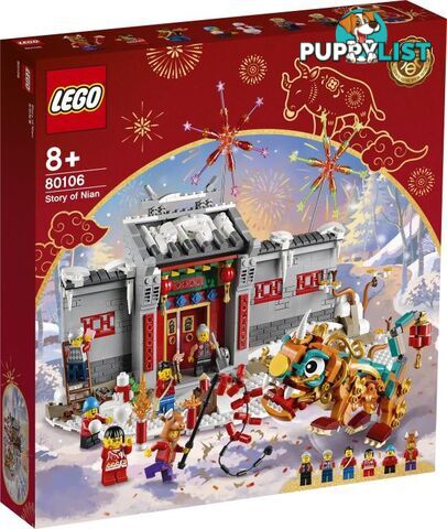 LEGO 80106 Story of Nian - Chinese Traditional Festivals - 5702016915143