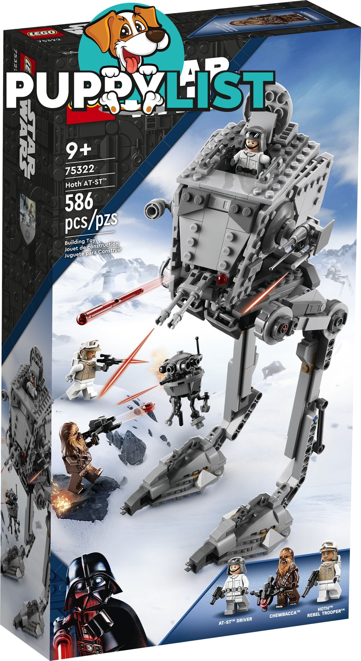 LEGO 75322 Star Wars Hoth AT-ST - Star Wars - 5702017155487