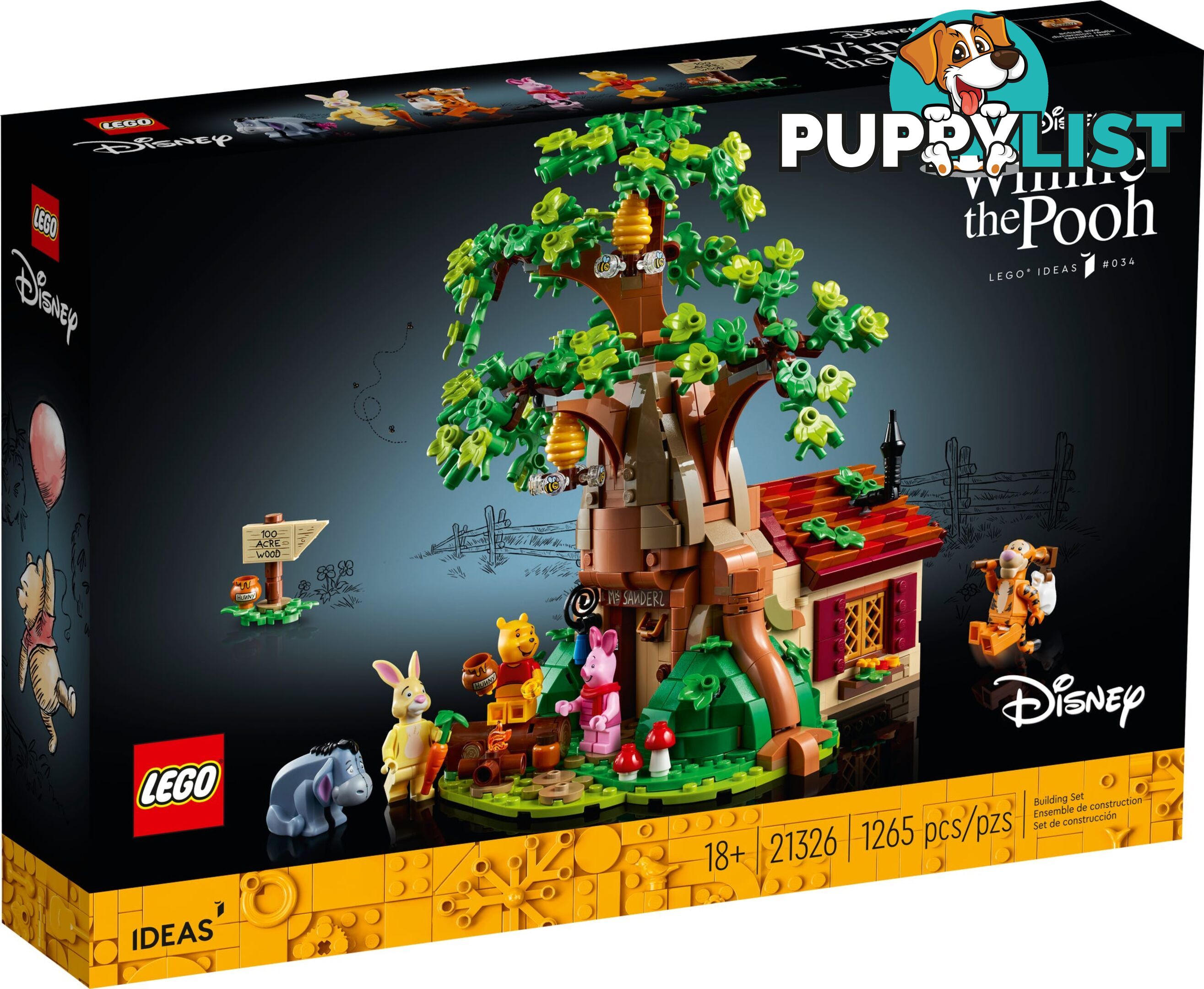 LEGO 21326 Winnie the Pooh - Ideas - 5702016915648