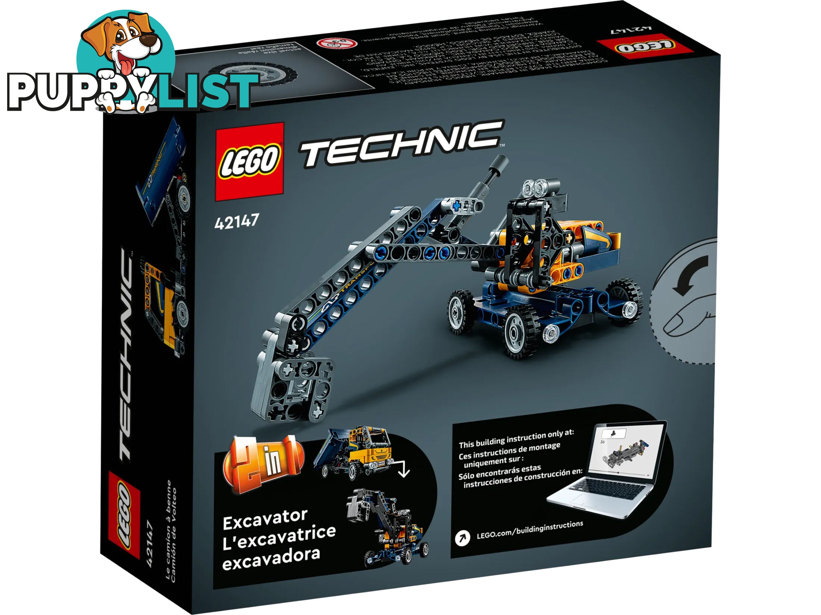 LEGO 42147 Dump Truck - Technic - 5702017400075