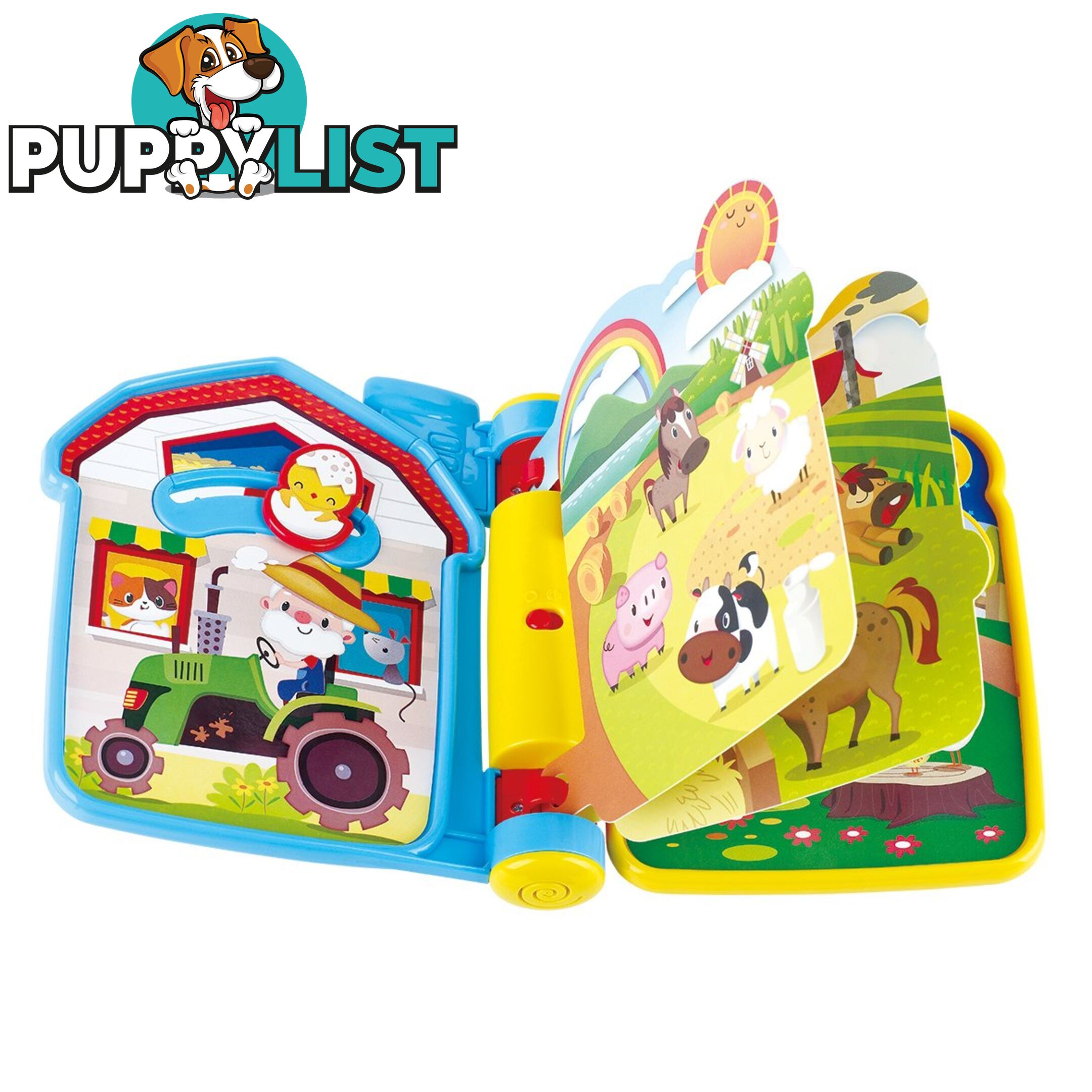 Battery Operated Music Play Book  Playgo Toys Ent. Ltd  Art65477 - 4892401016867