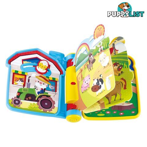 Battery Operated Music Play Book  Playgo Toys Ent. Ltd  Art65477 - 4892401016867