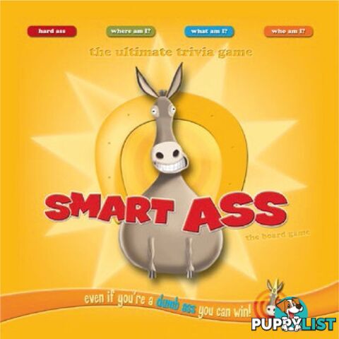 Smart Ass Trivia Game - Iniversity Games - Ug01360 - 794764013603