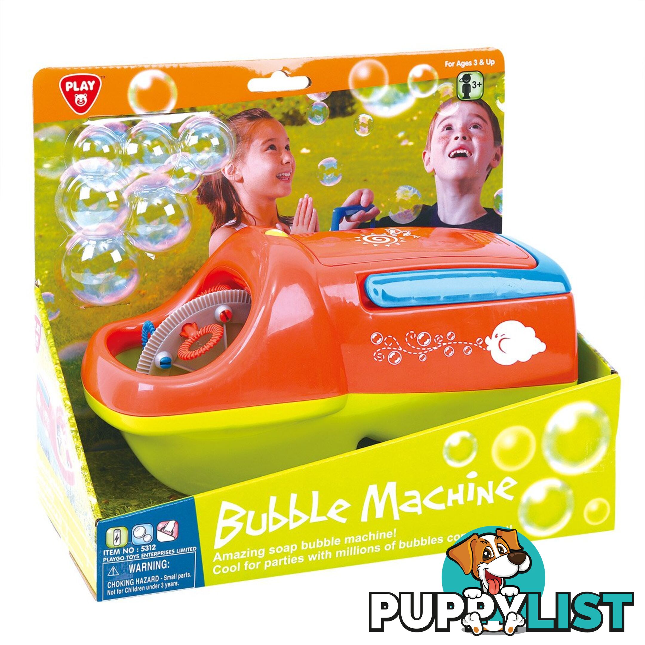 Bubble Machine Battery Operated  Playgo Toys Ent. Ltd Art64861 - 4892401053121