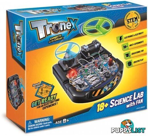 Tronex - 18+ Science Lab With Fan - Gdatl32018 - 4894091320187