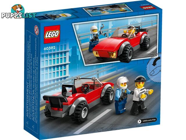 LEGO 60392 Police Bike Car Chase - City - 5702017416571