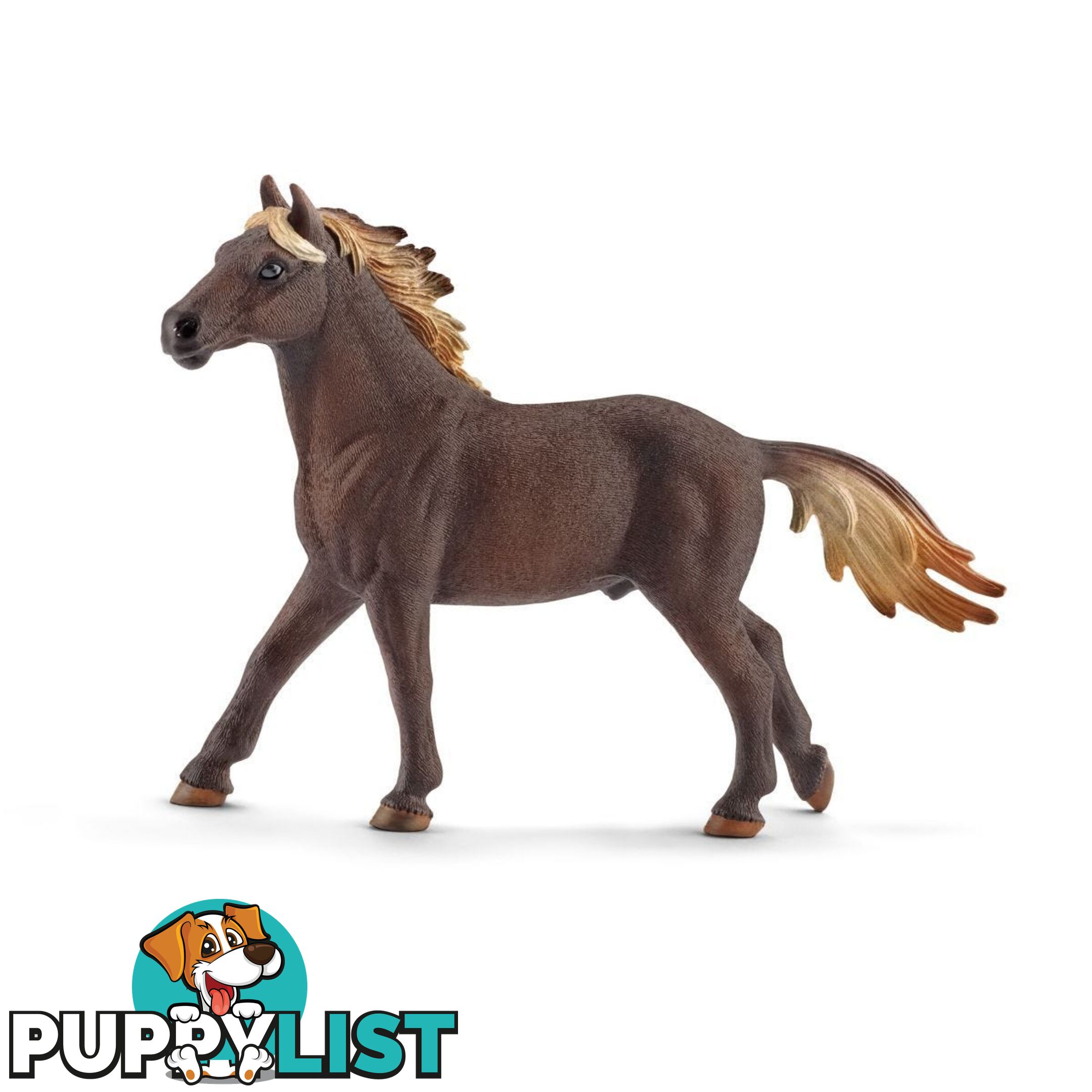 Schleich - Mustang Stallion  Farm World Animal Figurine Sc13805 - 818263382548