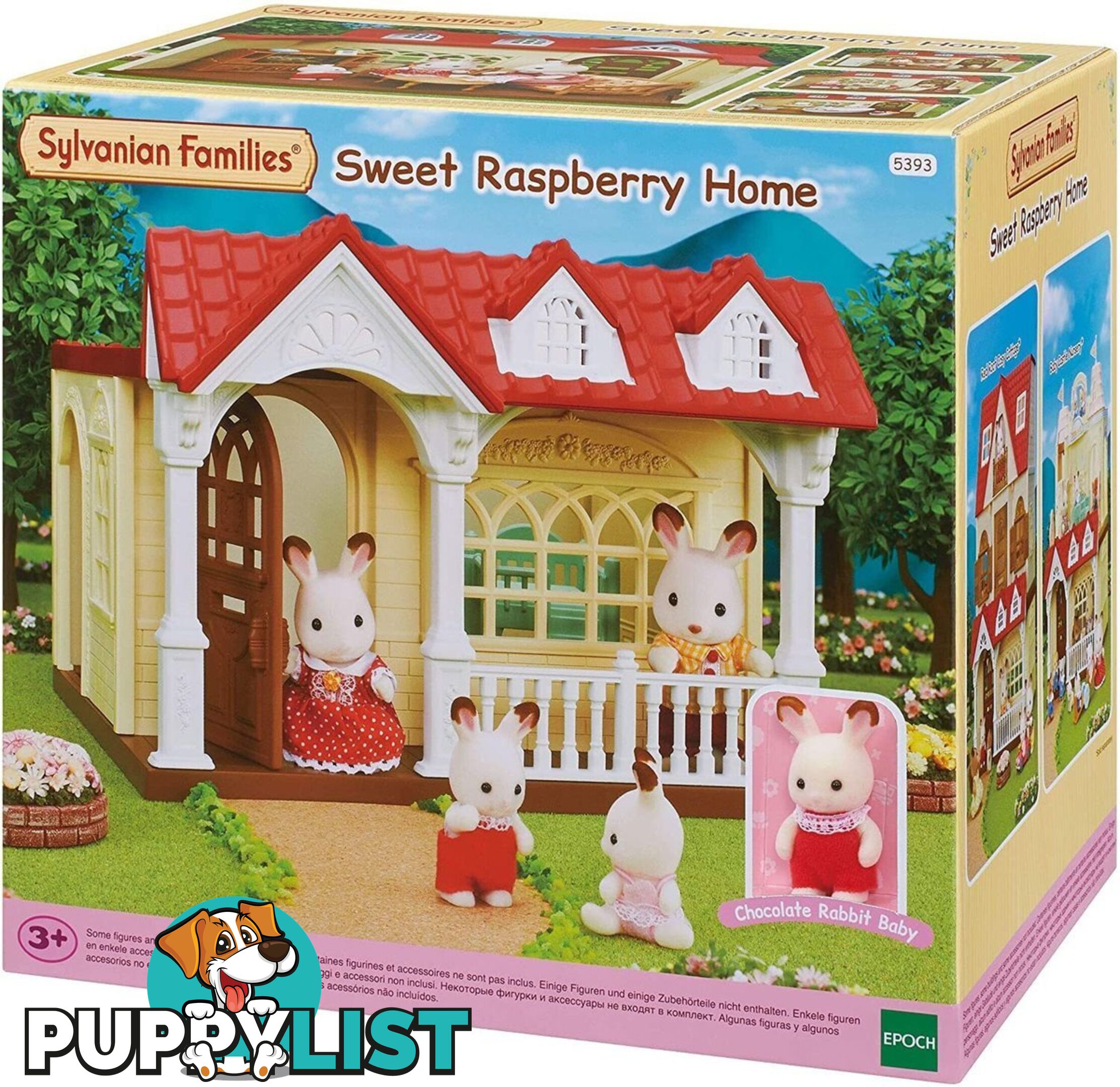 Sylvanian Families - Sweet Raspberry Home Sf5393 - 5054131053935