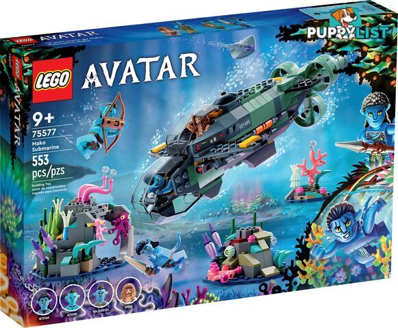 LEGO 75577 Mako Submarine - Avatar - 5702017421896