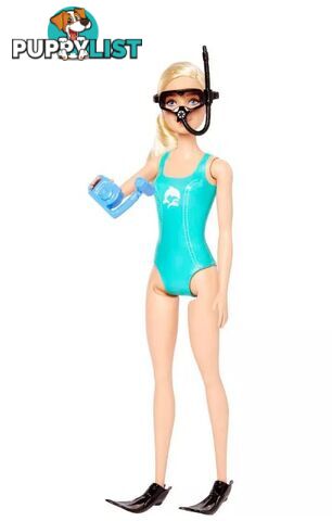 Barbie Marine Biologist Doll - Mahmh26 - 194735127283