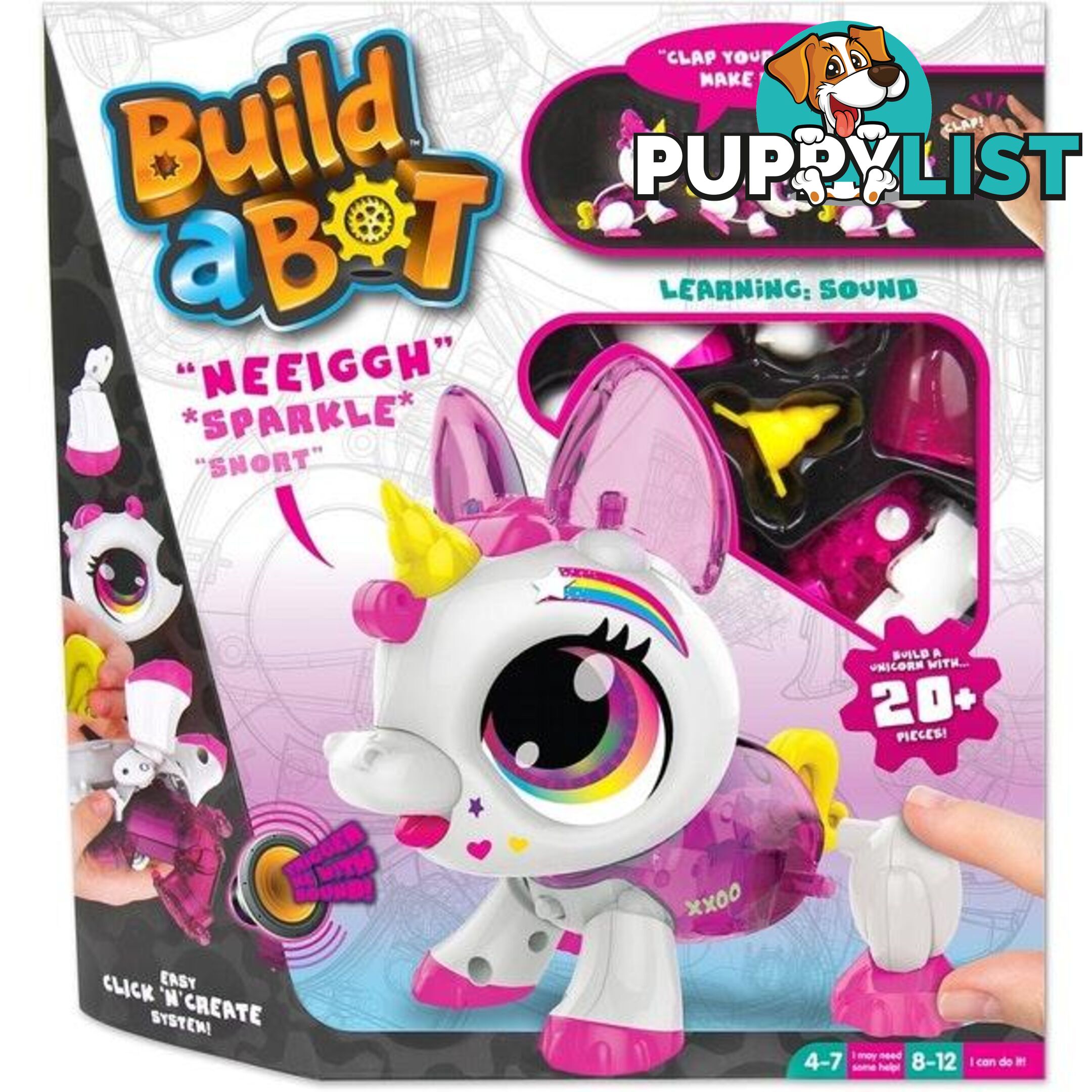 Build A Bot Pet Unicorn Robot Cf168560 - 9314812168560