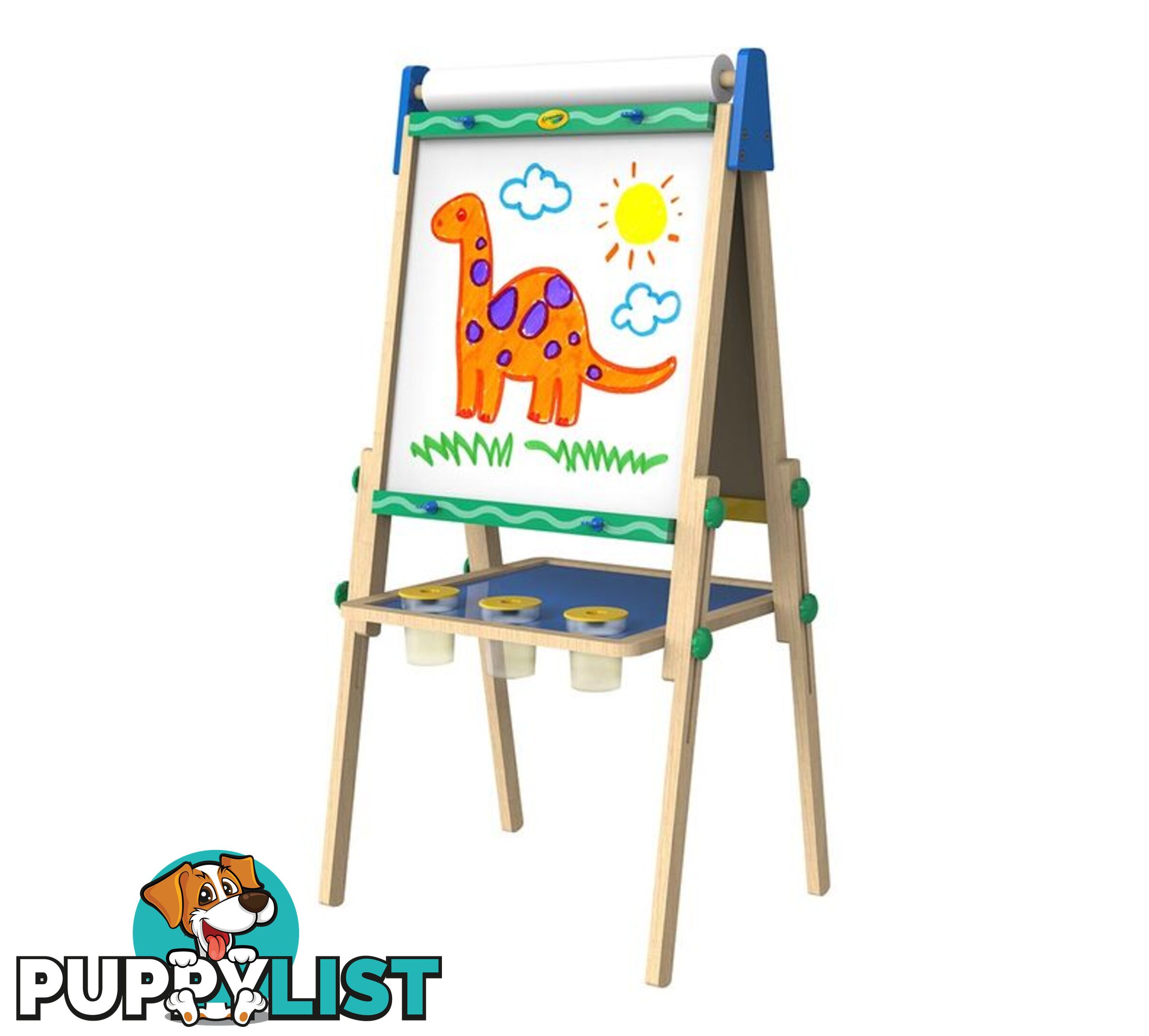 Crayola Kids Wooden Art Easel Bs040479 - 071662204792