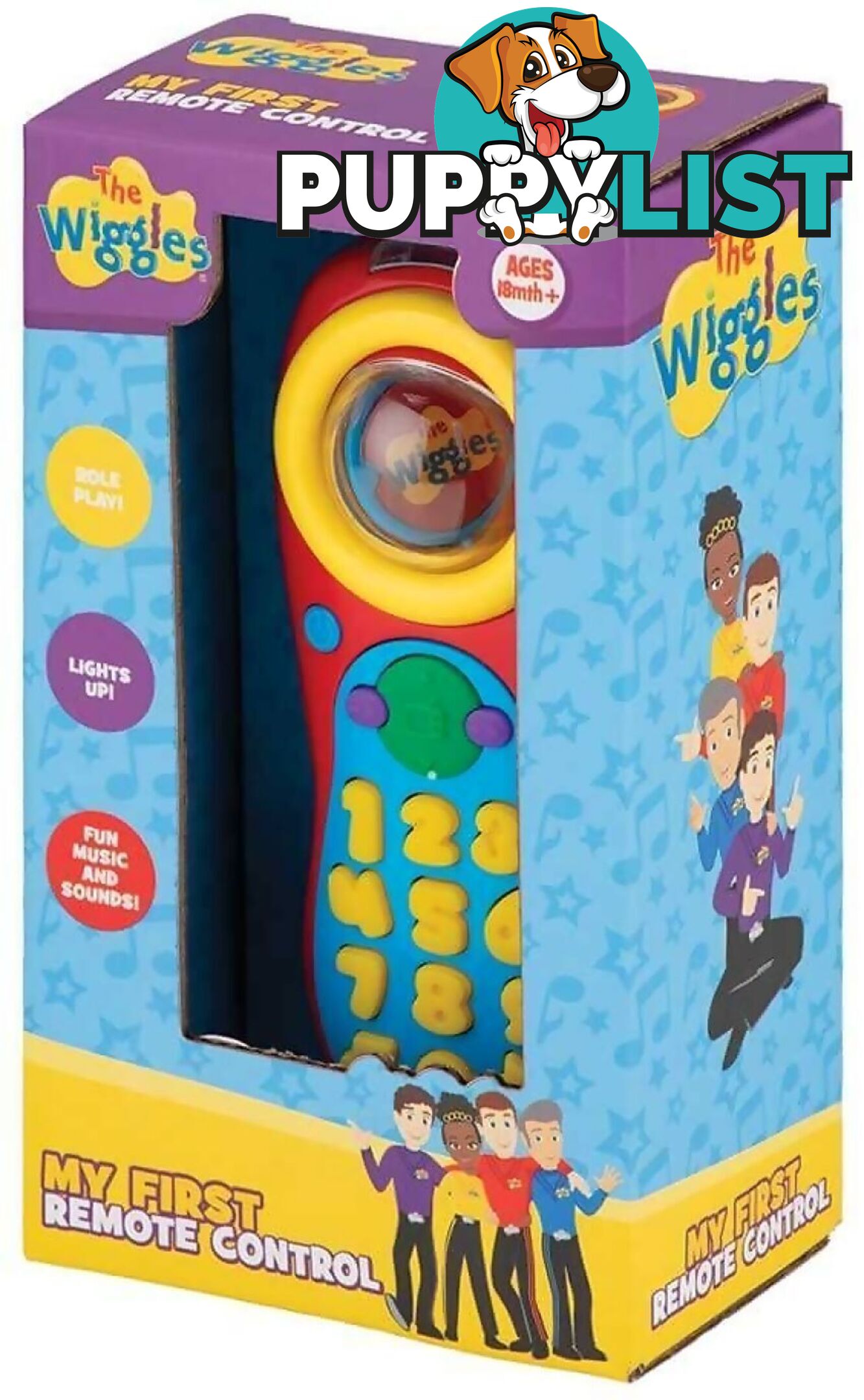 The Wiggles - My First Remote Control - Jswig6094 - 9319057060945