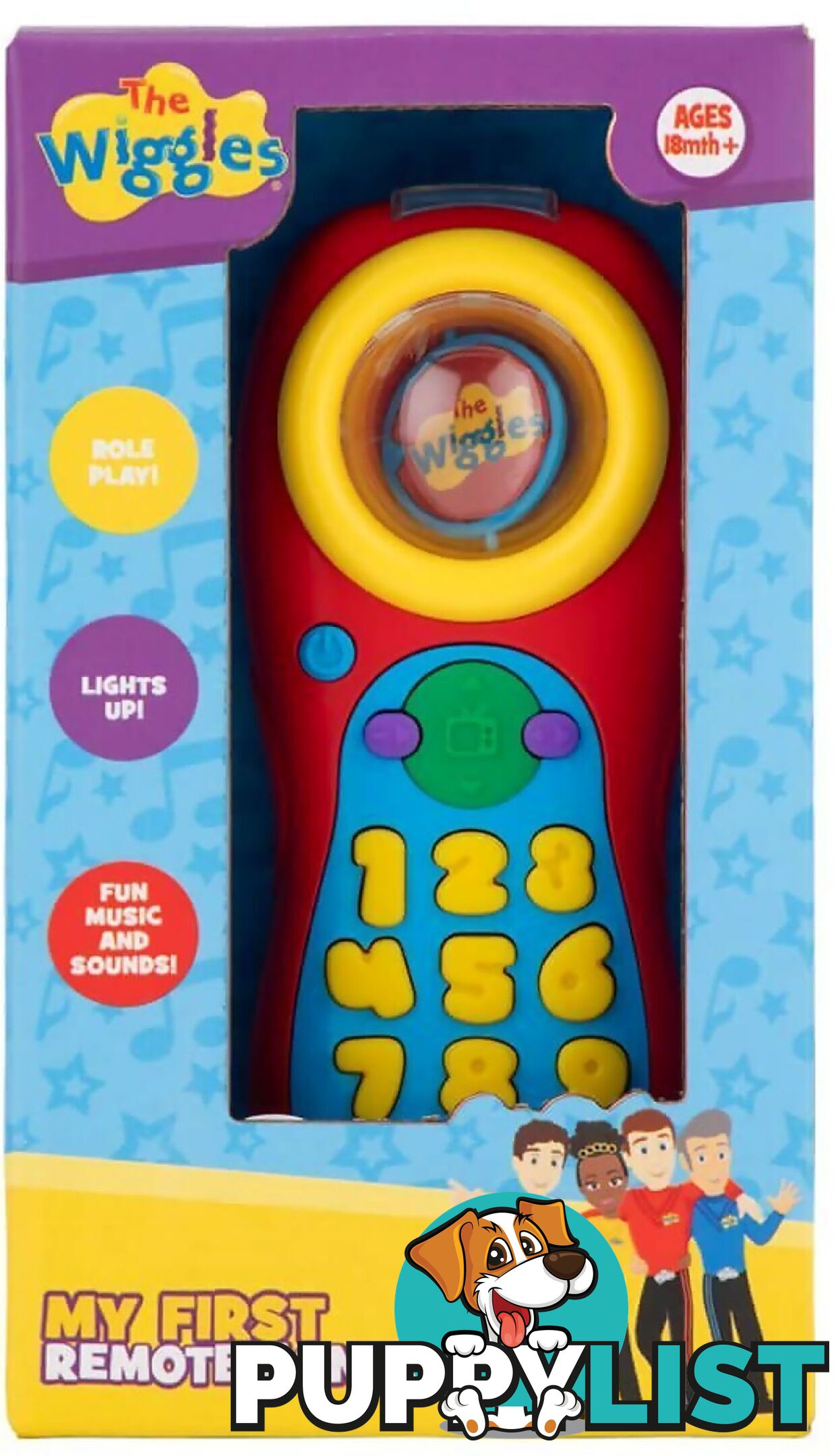 The Wiggles - My First Remote Control - Jswig6094 - 9319057060945