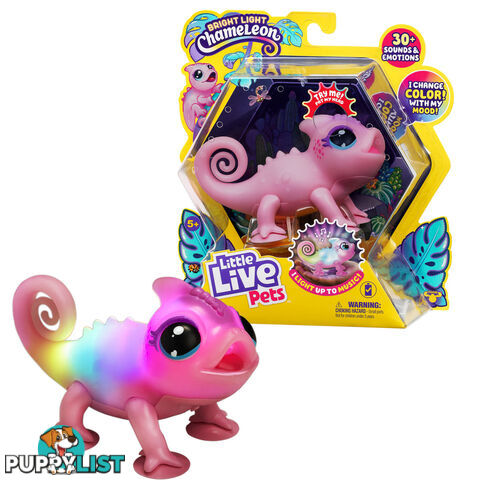 Little Live Pets - Bright Light Chameleon Nova - Mj26365 - 630996263655