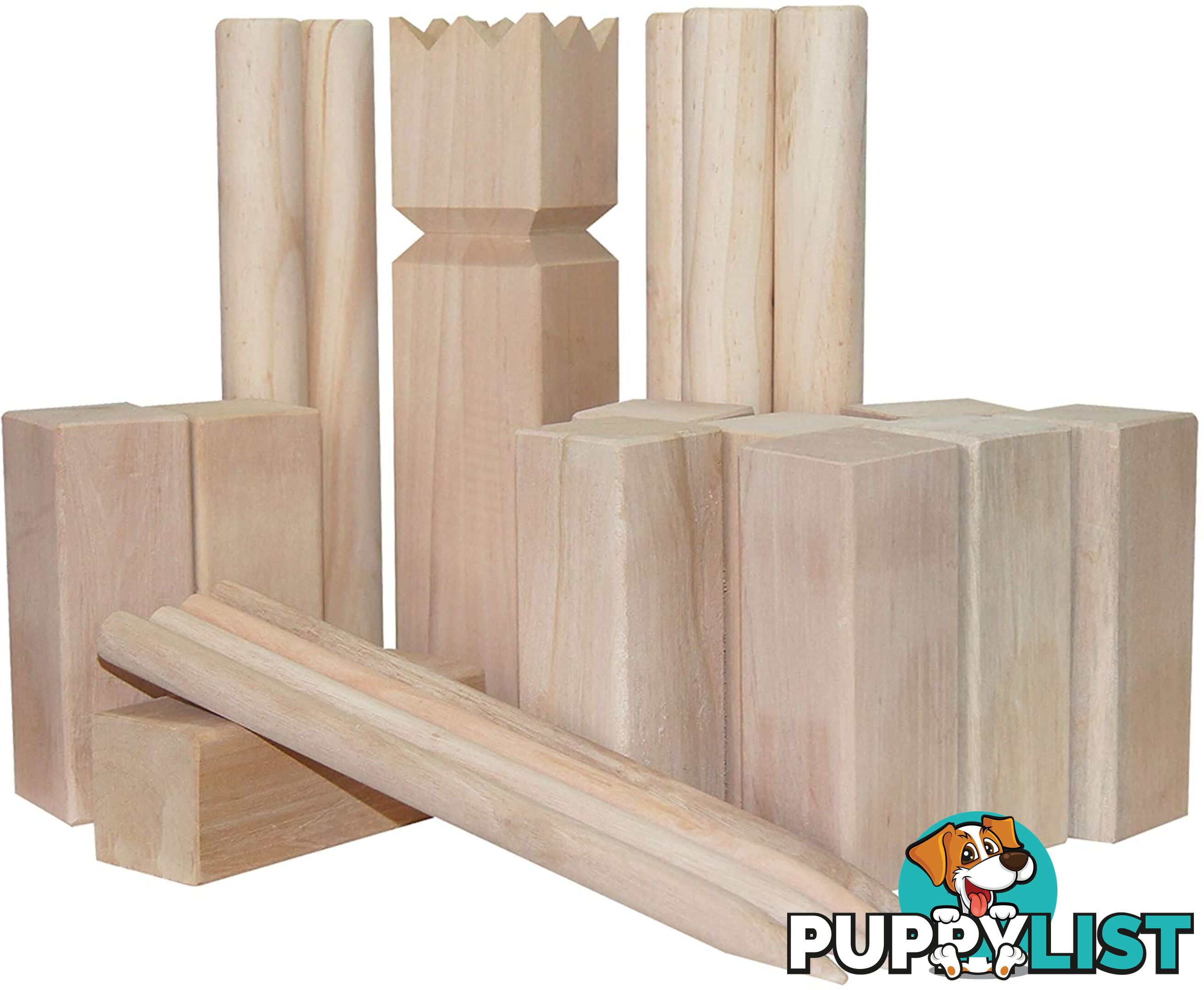 Kubb Xl Classic Outdoor Throwing Game Asformulaspor - 9337362015825