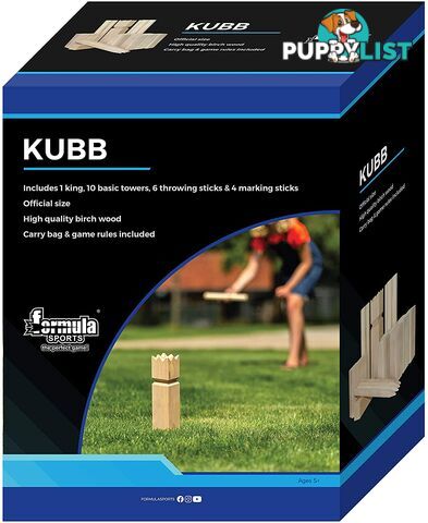 Kubb Xl Classic Outdoor Throwing Game Asformulaspor - 9337362015825