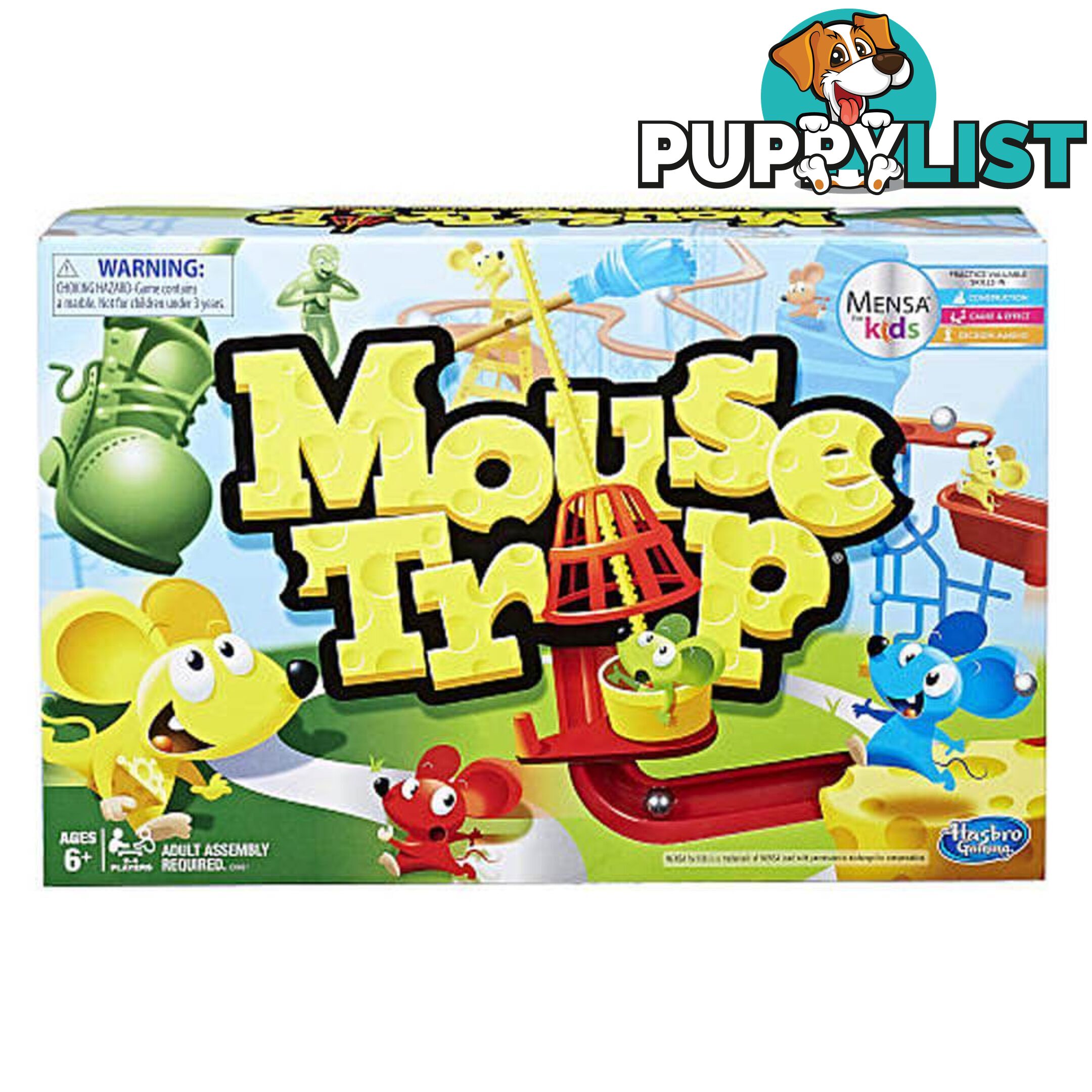 Classic Mousetrap Board Game Hbc0431 - 630509498772