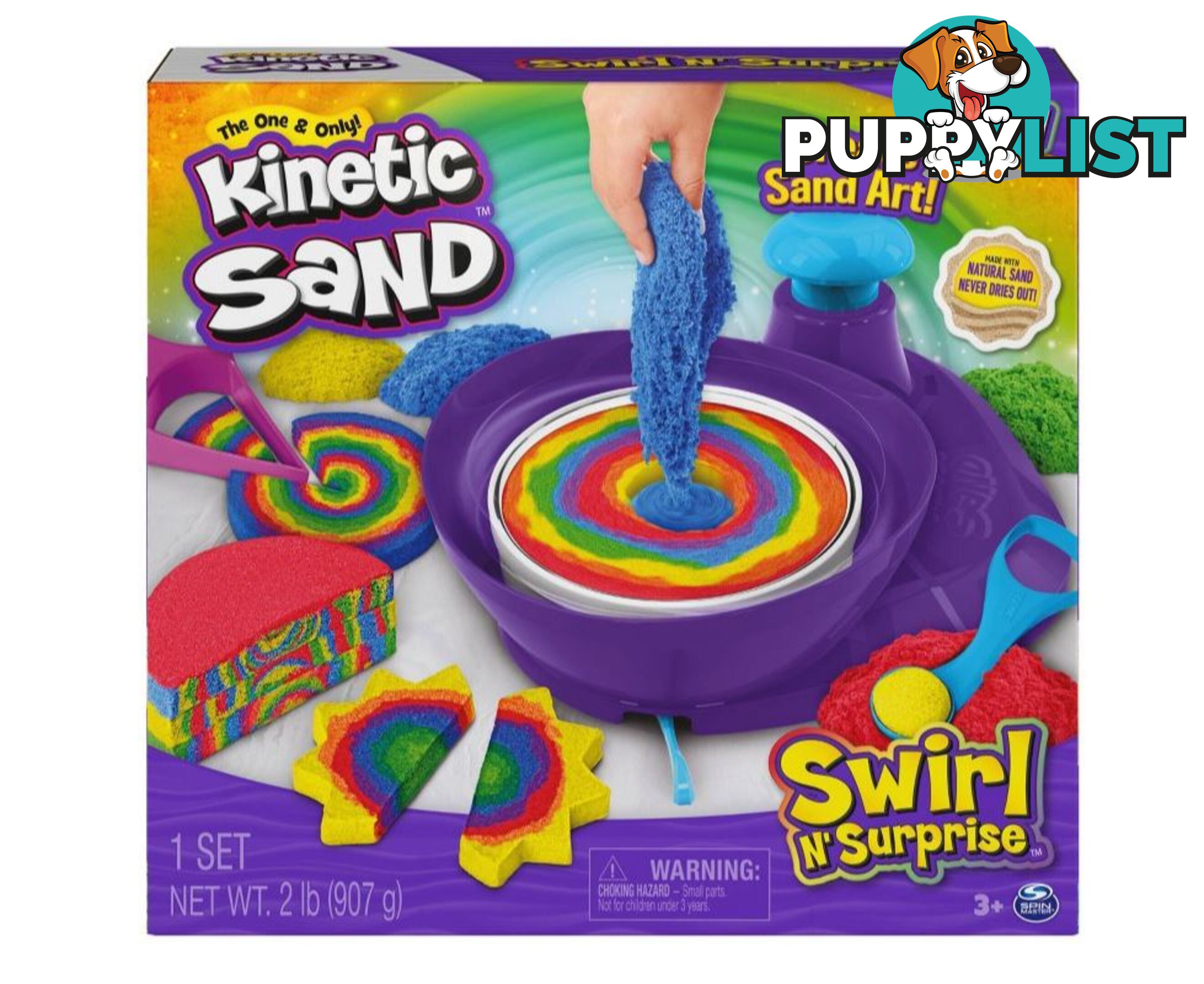 Kinetic Sand - Swirl N Surprise - Si6063828 - 778988379547