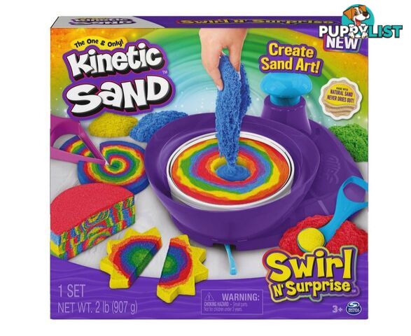 Kinetic Sand - Swirl N Surprise - Si6063828 - 778988379547