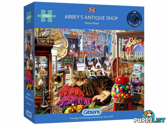 Gibsons - Abbeys Antique Shop Jigsaw Puzzle 1000 Pieces - Jdgib063035 - 5012269063035